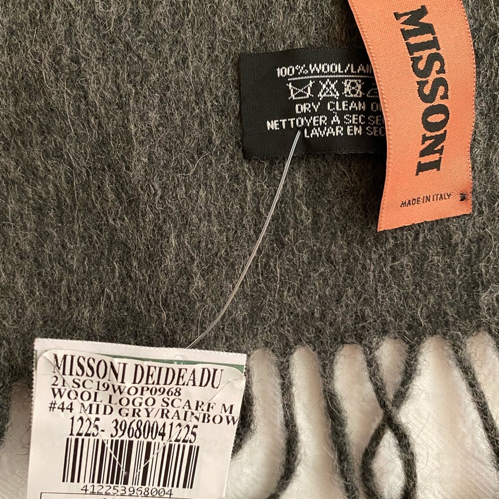 Missoni Wool Scarf - NWT - Picture 4 of 4